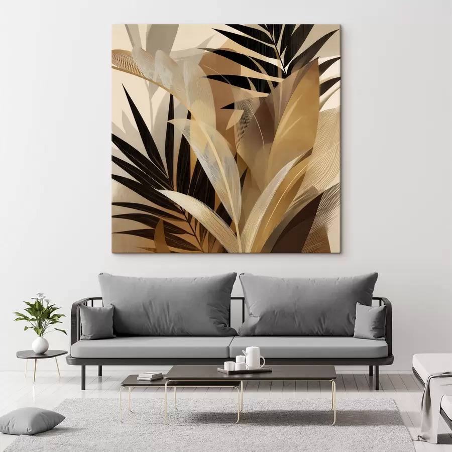 murales de pared Hojas s48379