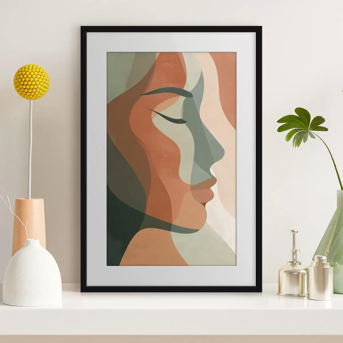 Poster Retrato abstracto f48367