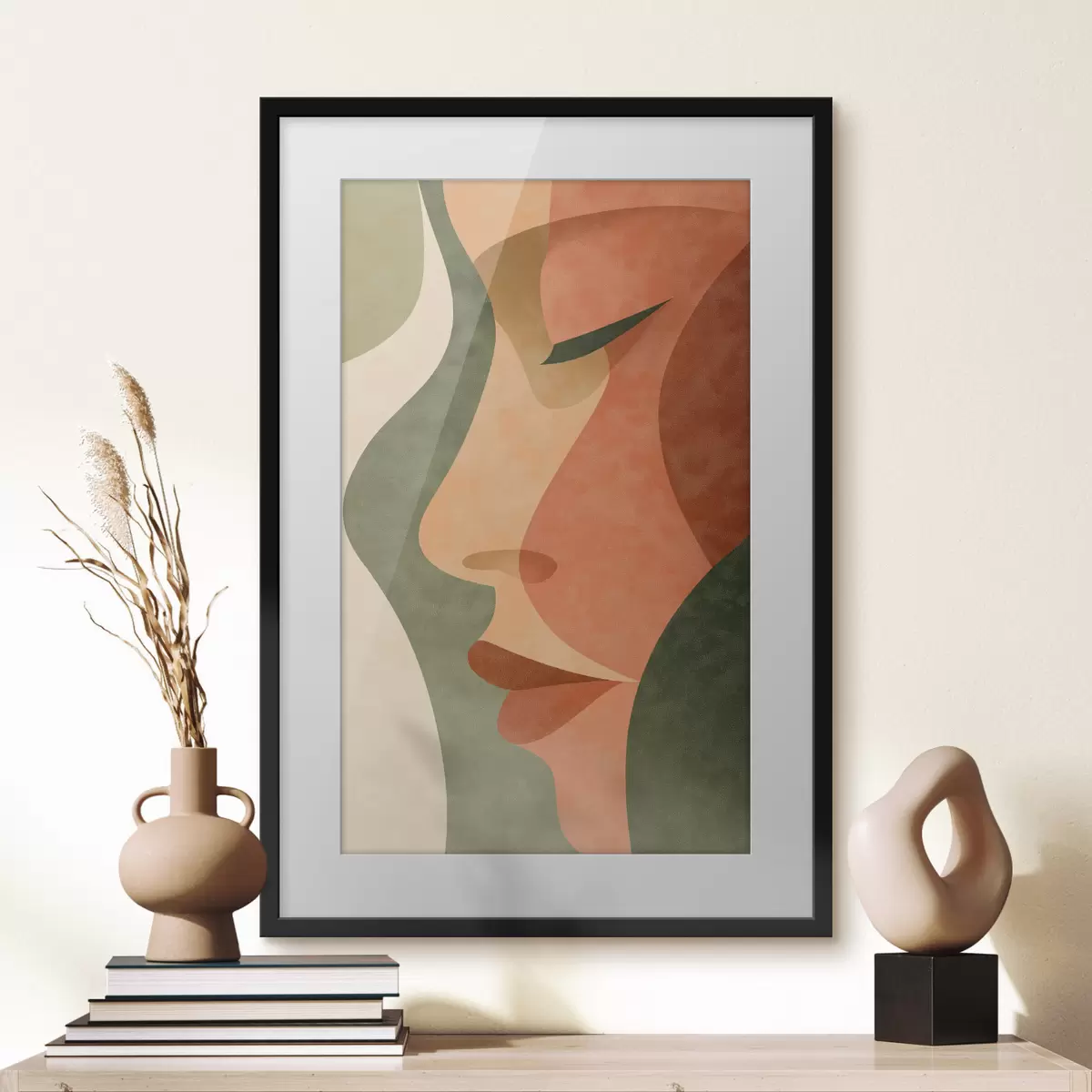 Poster Retrato abstracto f48368