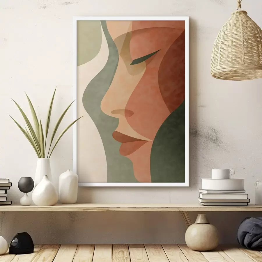 murales de pared Retrato abstracto f48368