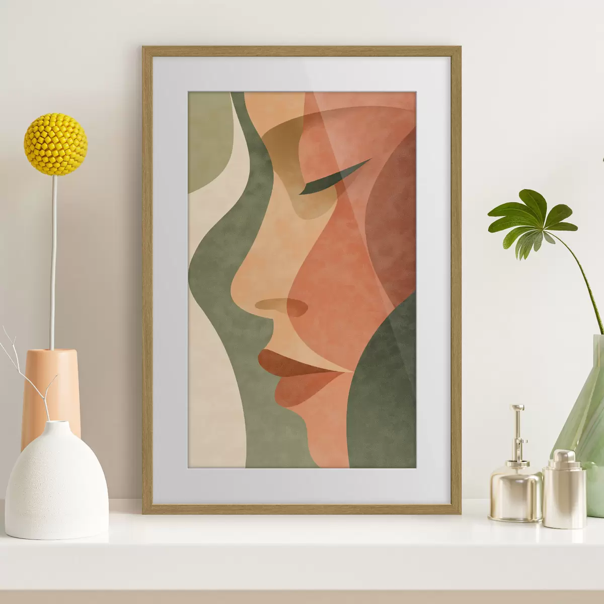 Poster Retrato abstracto f48368