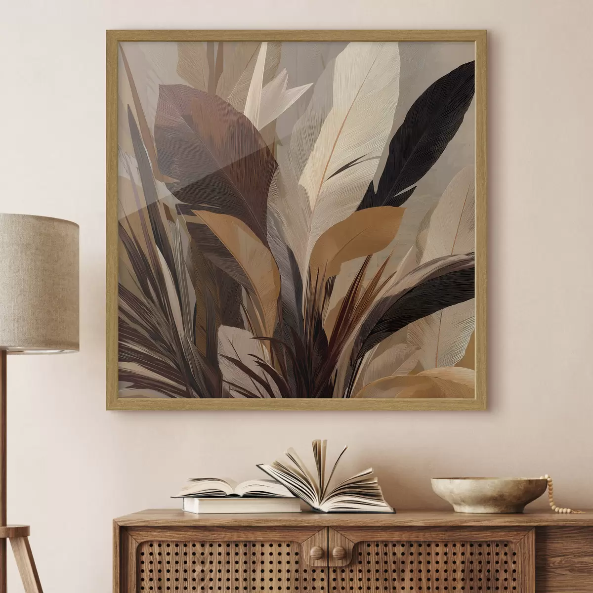 Poster Hojas f48380