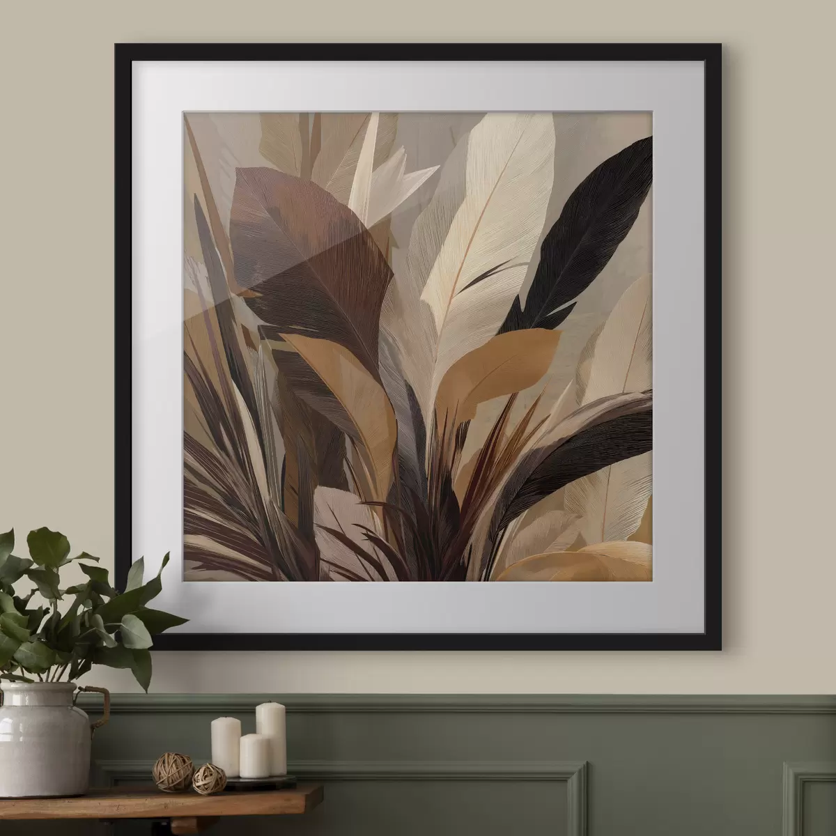 Poster Hojas f48380
