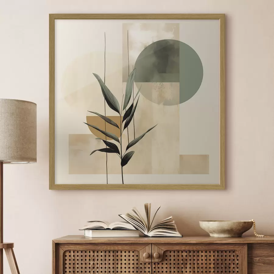 murales de pared Orden verde f48409