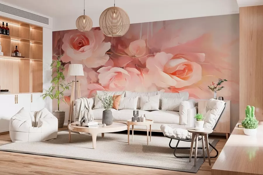 murales de pared Rosas w05334