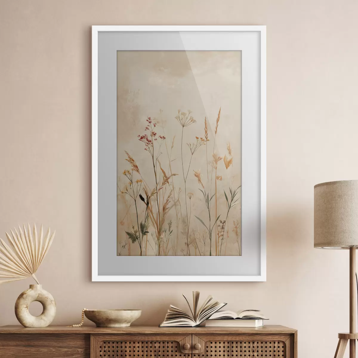 Poster Tallos florales ligeros f48441