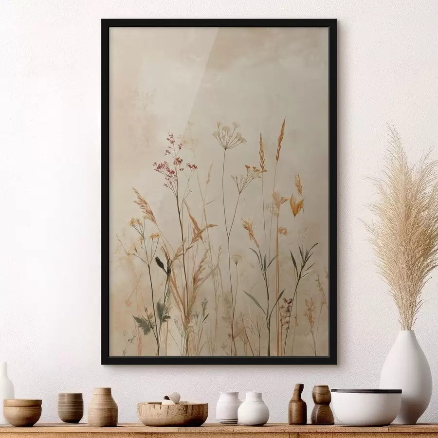 murales de pared Tallos florales ligeros f48441