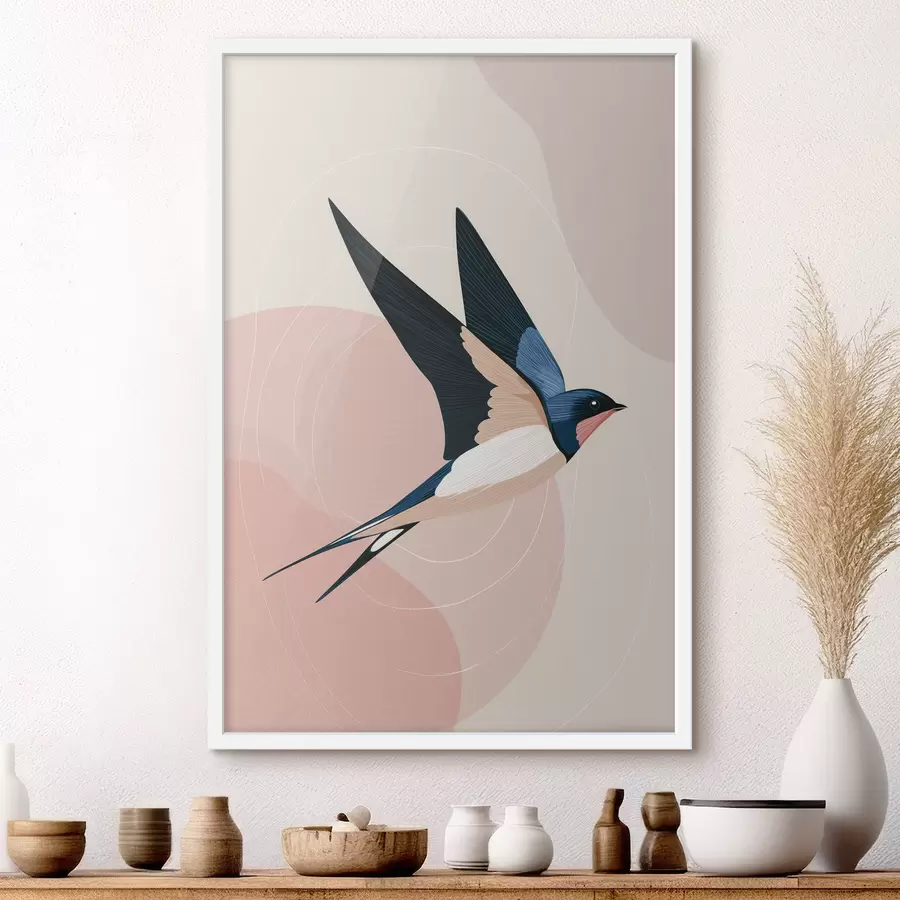 murales de pared Aves en vuelo f48458