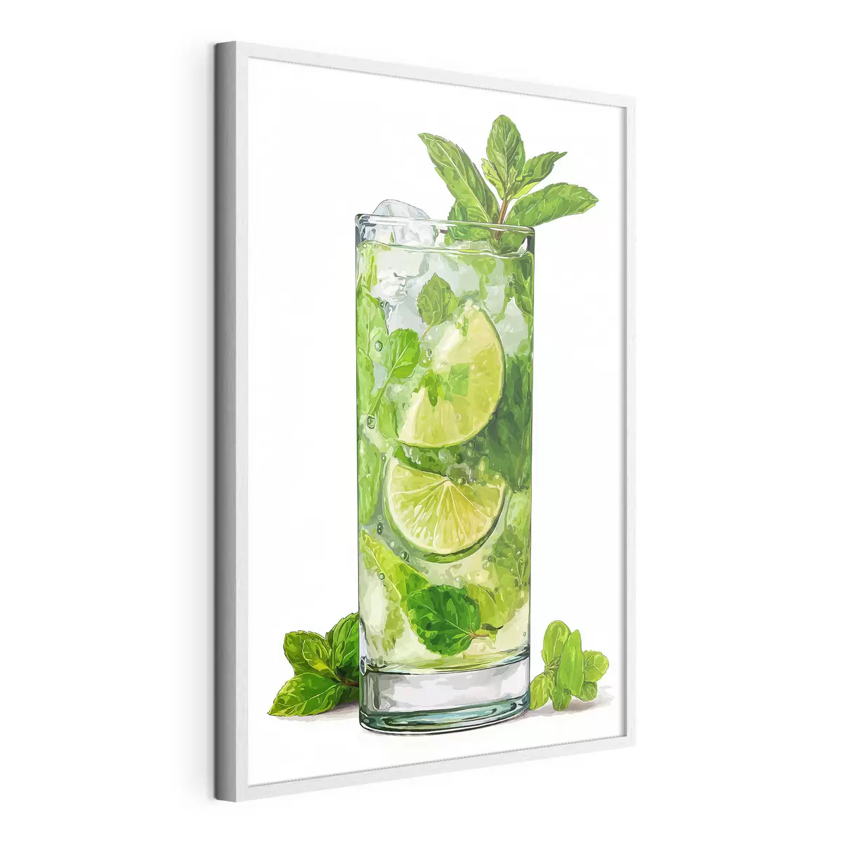 Poster Bebida de menta con hielo f48462
