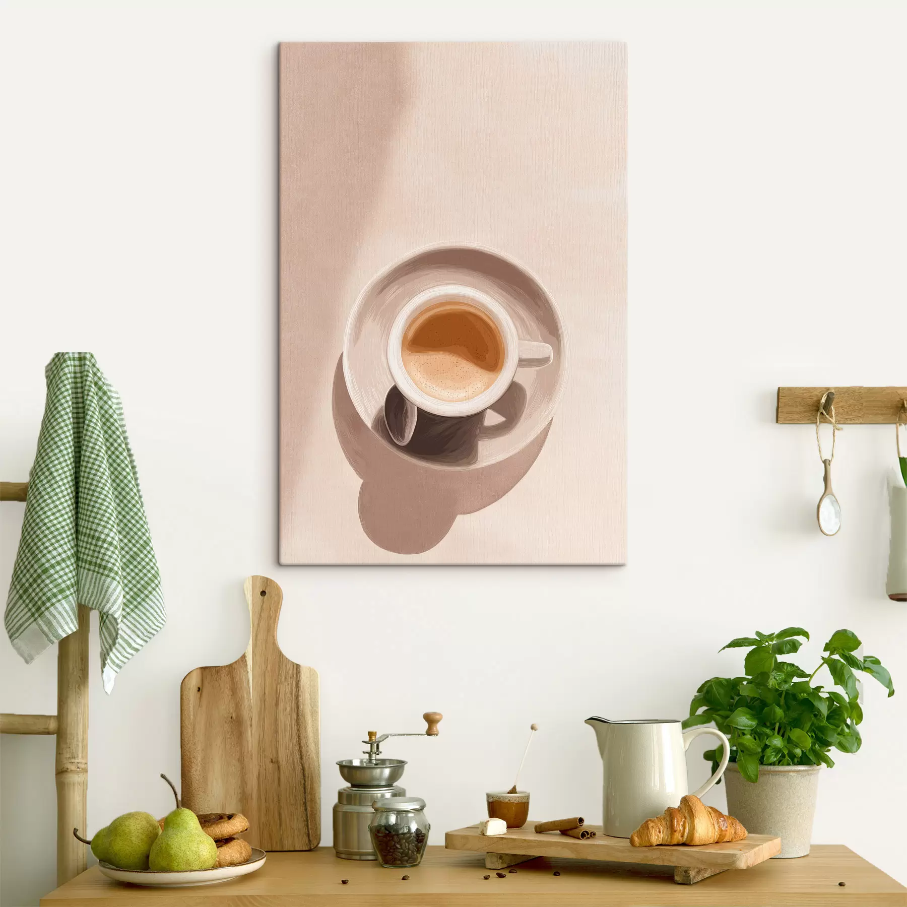 murales de pared Taza de café cerrada s48442