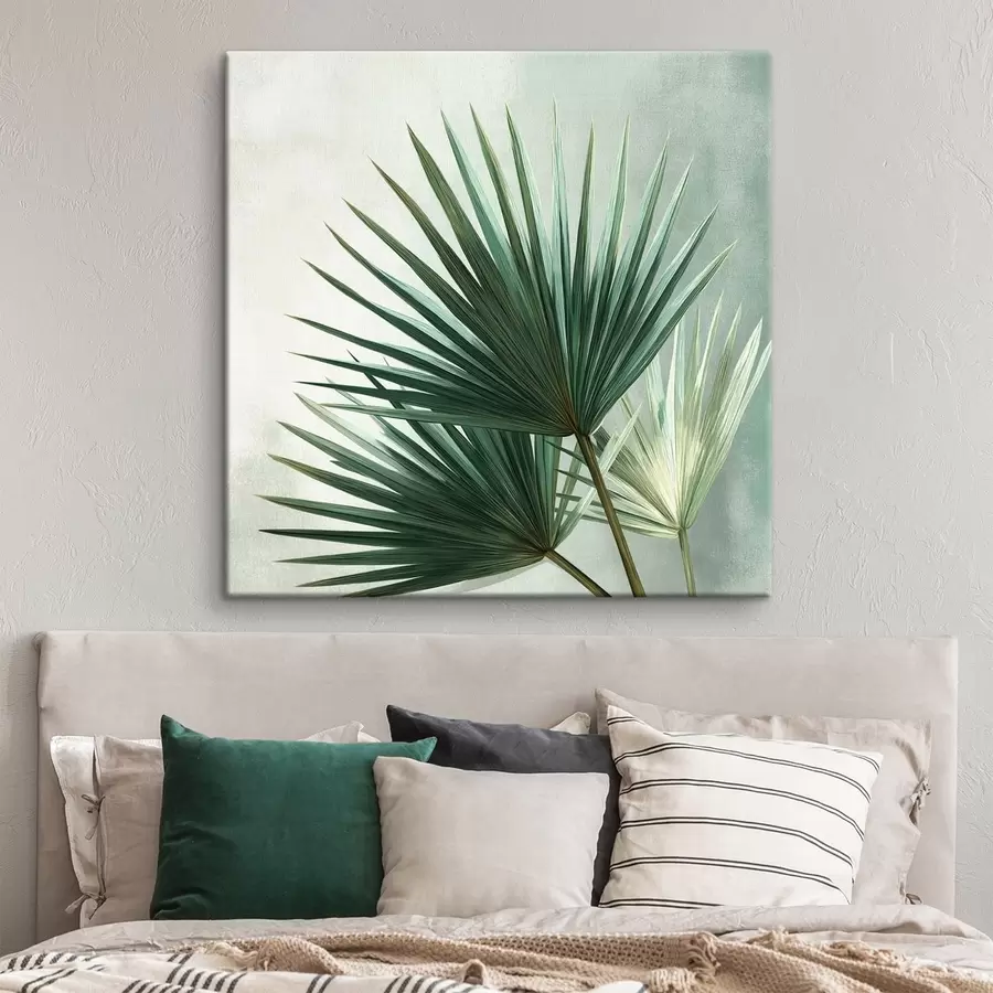 murales de pared Composición de hojas de palmera s48465