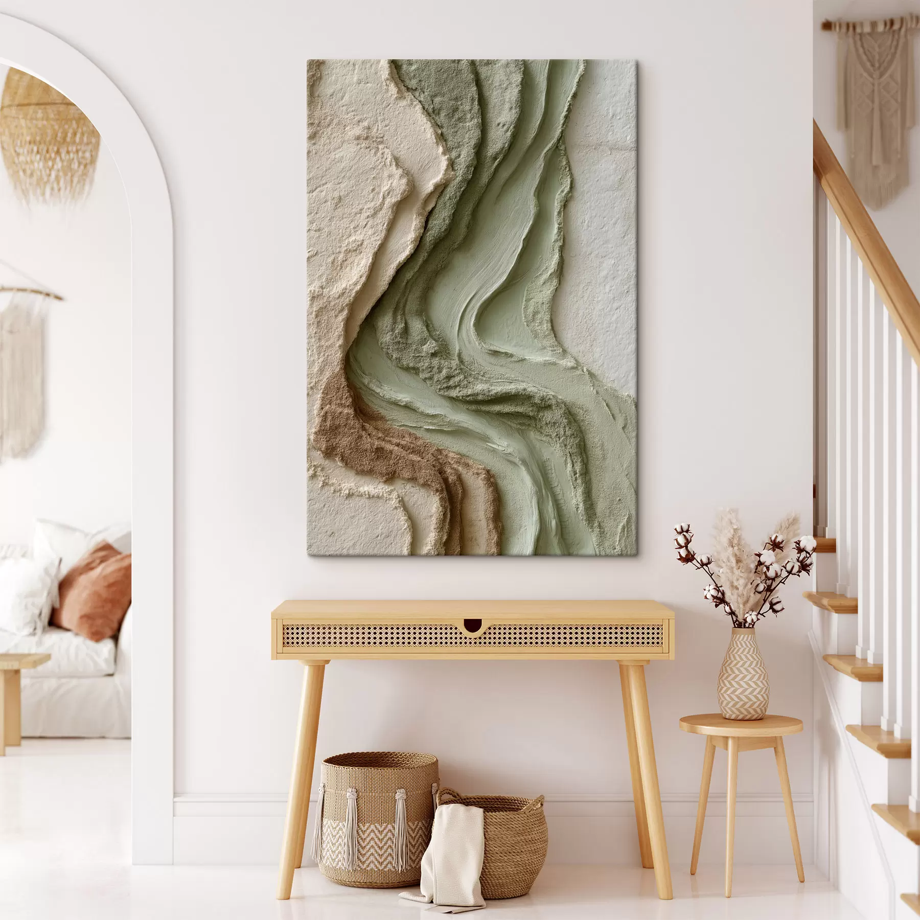 murales de pared Textura abstracta de piedra s48473