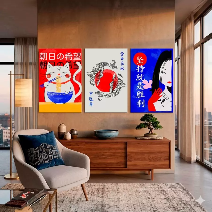 murales de pared Texto sobre la vida con un boceto de comida en blanco y negro m30239