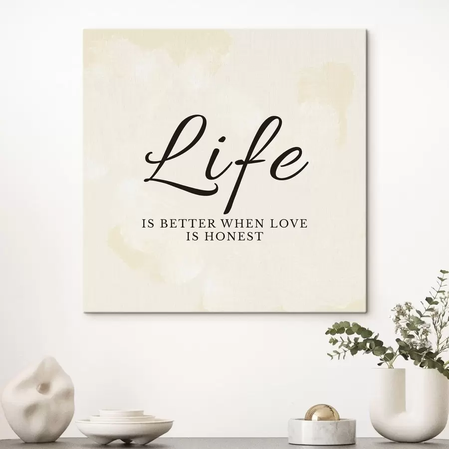 murales de pared Texto sobre un fondo de textura ligera s48029