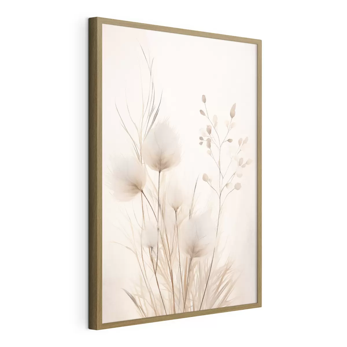 Poster Semillas en tallos finos f48346