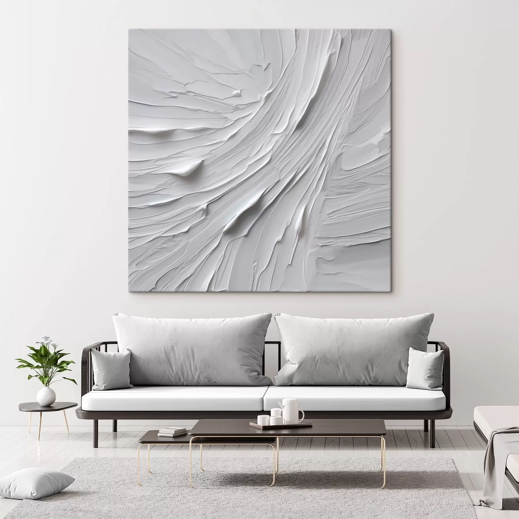 murales de pared Abstracción imitación de la pintura s48505