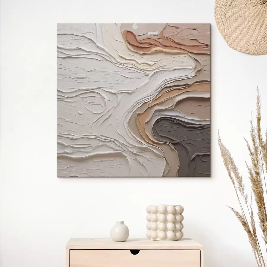 murales de pared Composición abstracta imitación de pintura s48507