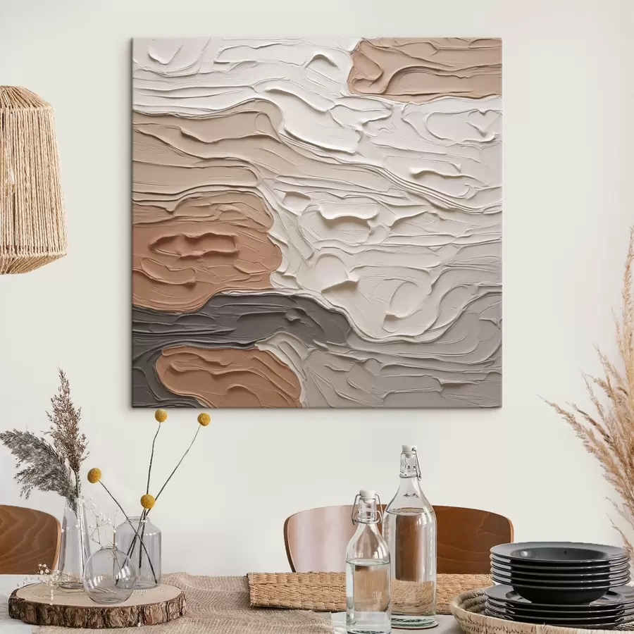 murales de pared Composición abstracta imitación de pintura s48508