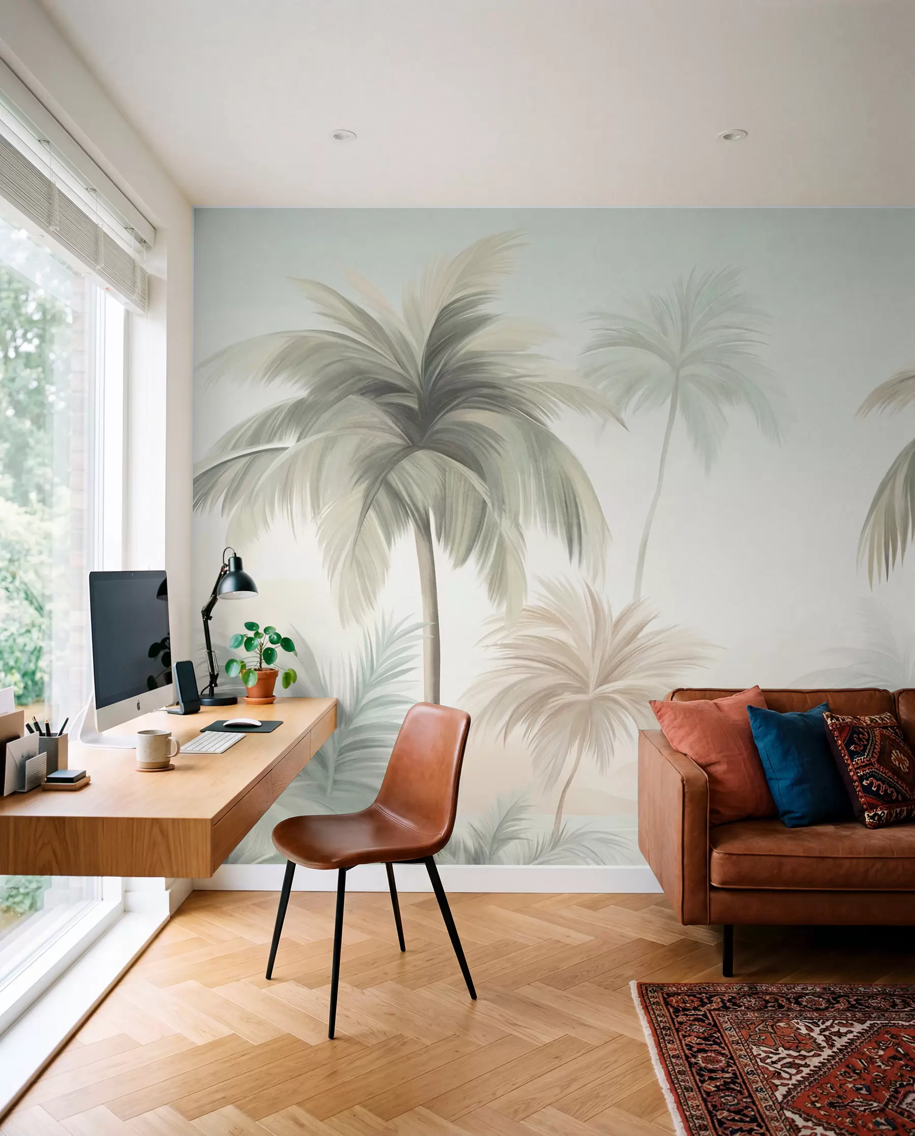 murales de pared Palmeras y serenidad w09770