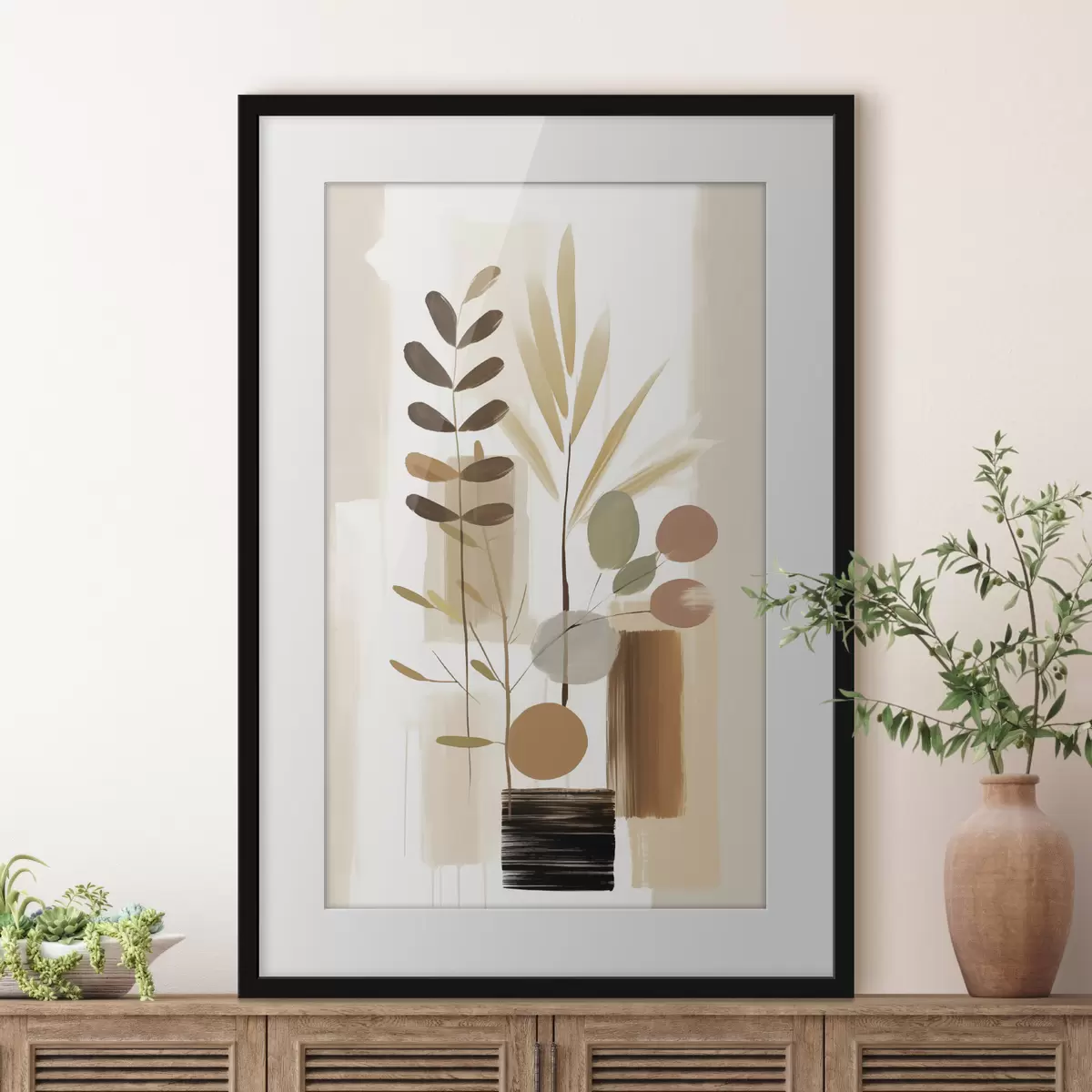 Poster Pequeña pausa vegetal f48517