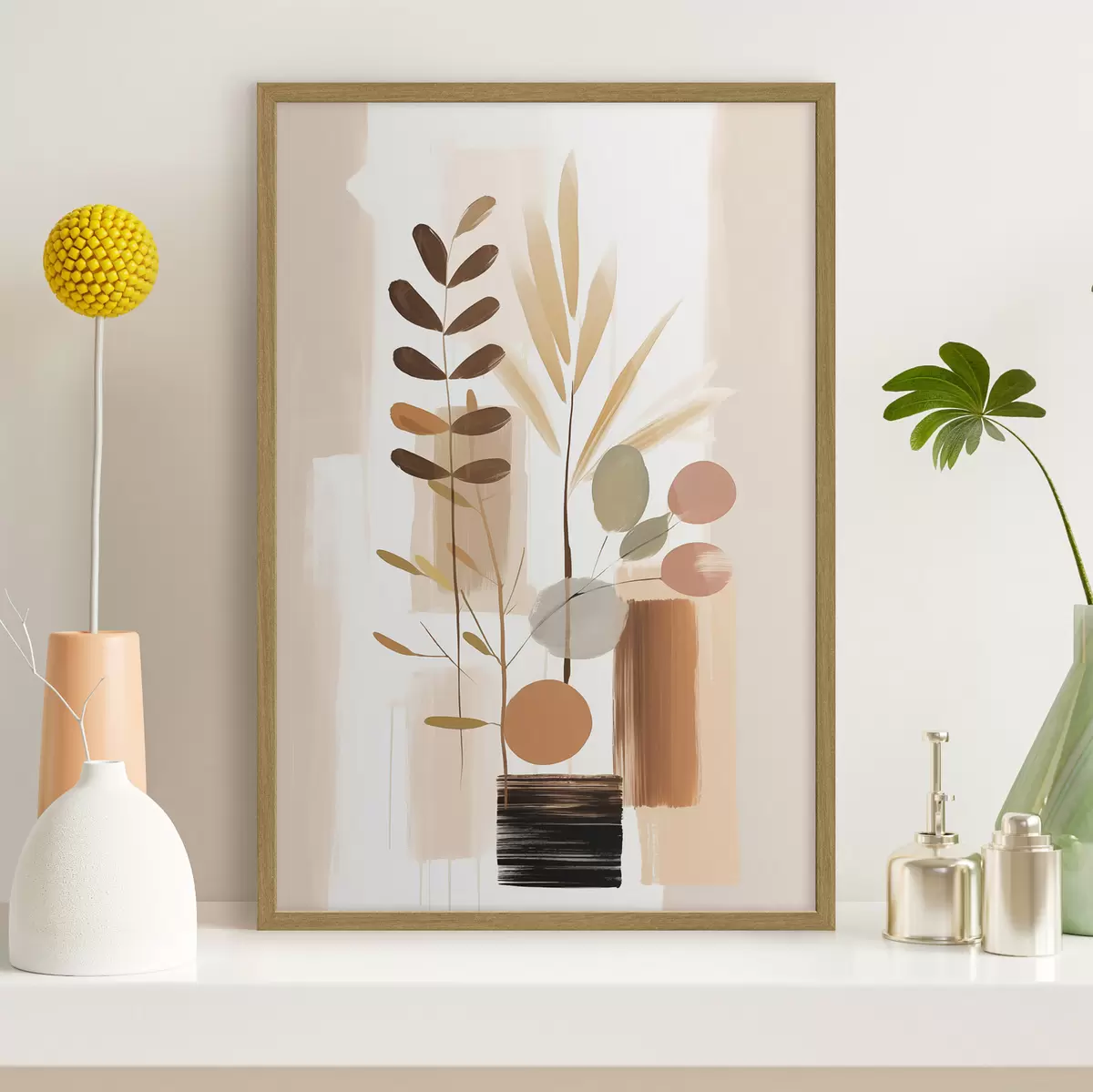 Poster Pequeña pausa vegetal f48517