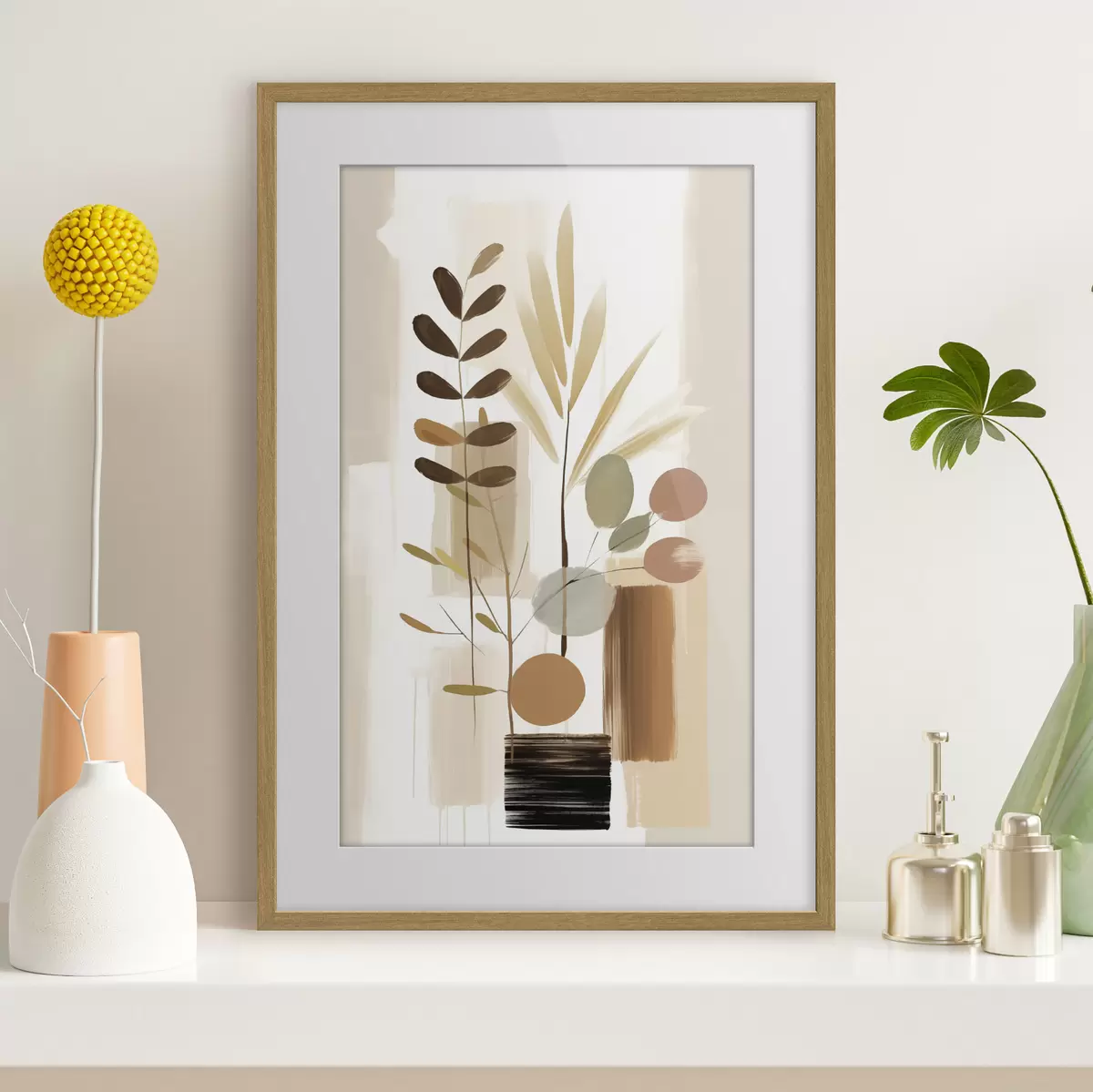 Poster Pequeña pausa vegetal f48517