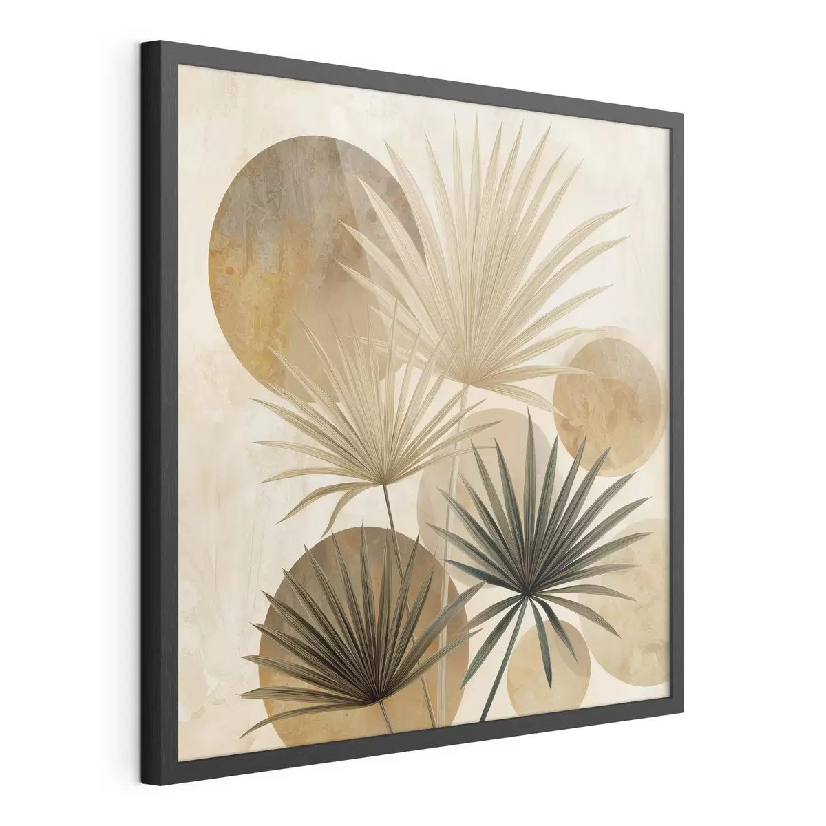 Poster Hojas de palmera abstractas f48518
