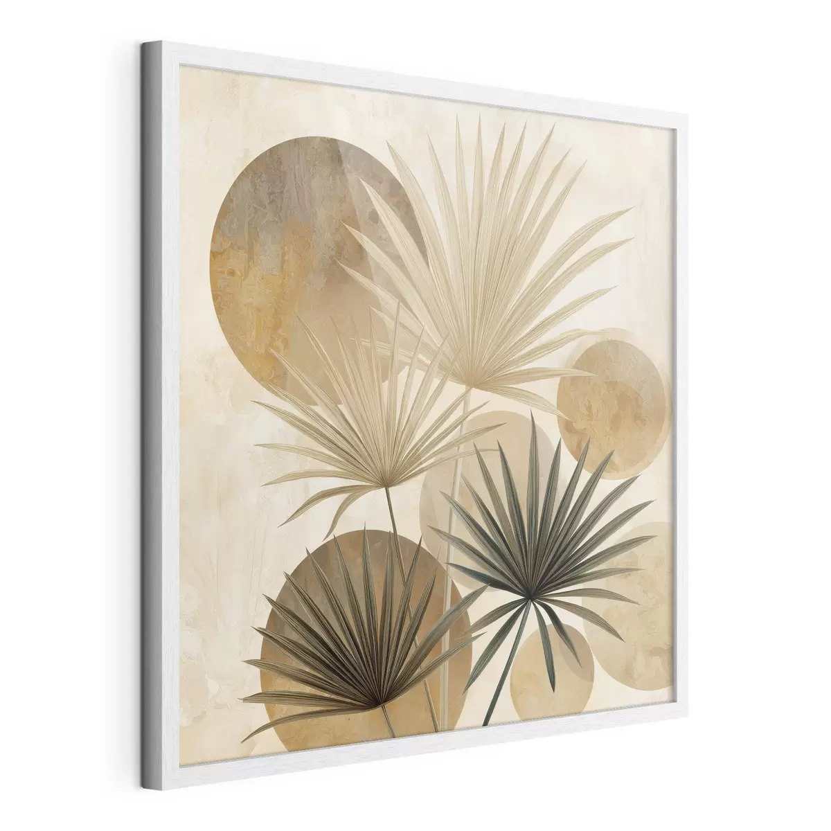 Poster Hojas de palmera abstractas f48518