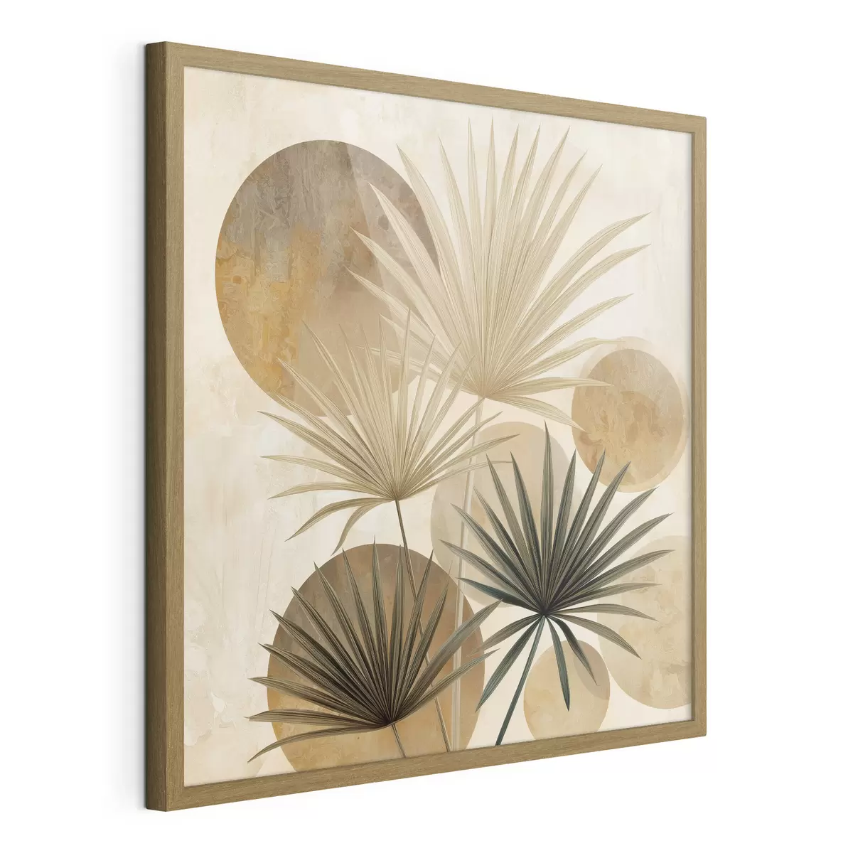 Poster Hojas de palmera abstractas f48518