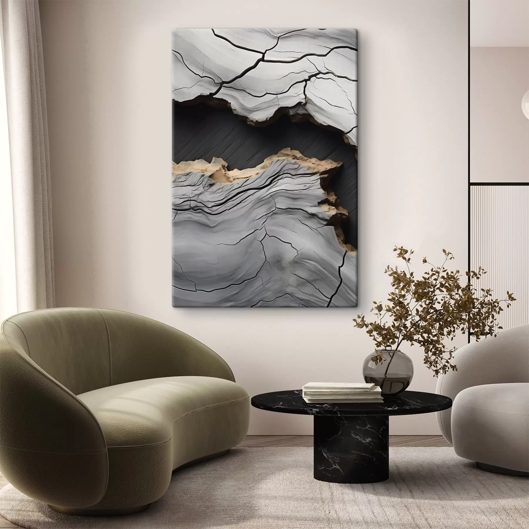 murales de pared La profundidad de la piedra s48541