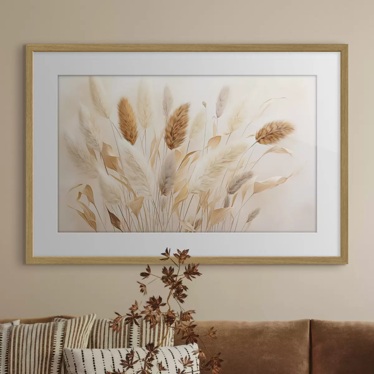 Poster Campo Dorado f48536