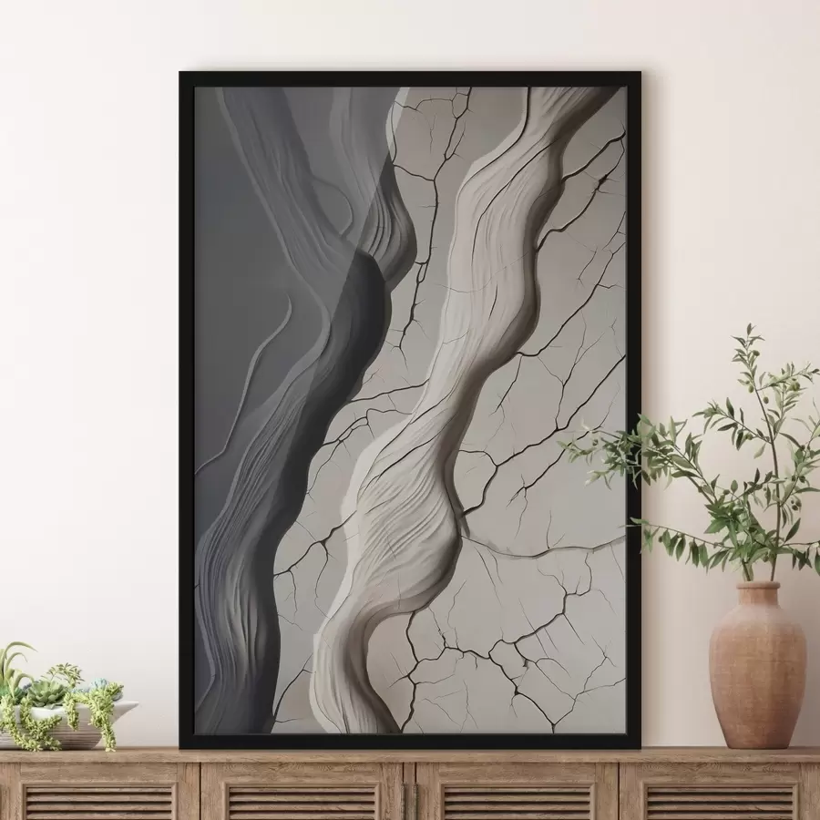 murales de pared Contraste de elementos f48543