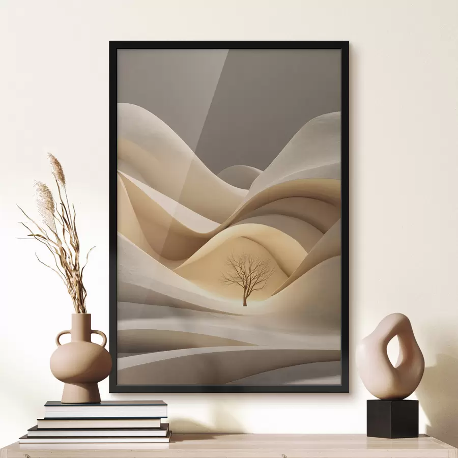 murales de pared un rostro femenino abstracto de perfil f48529