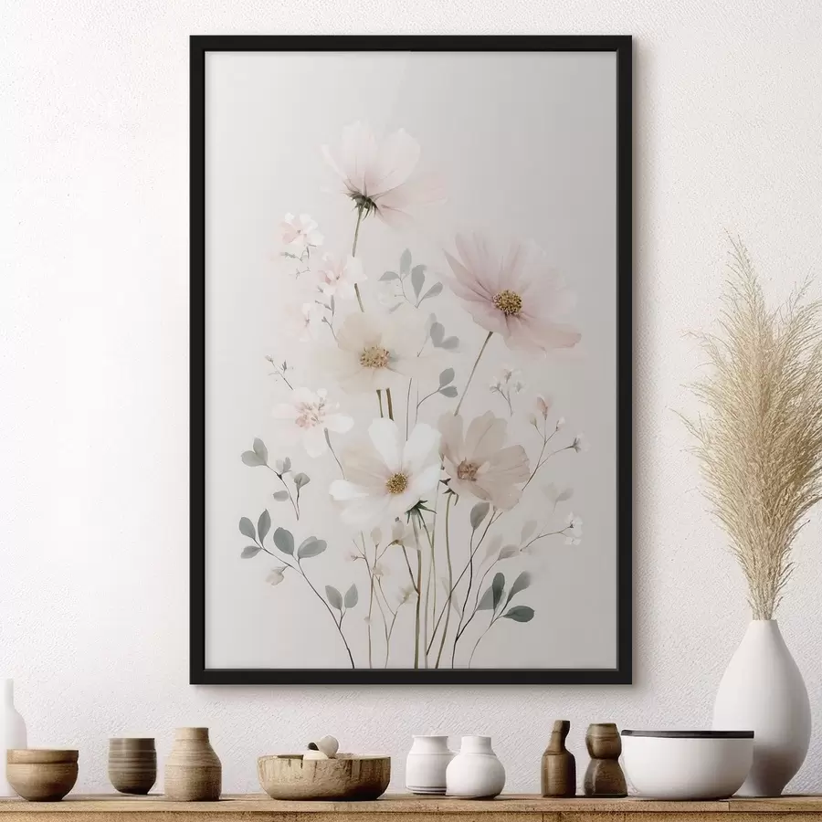 murales de pared un paisaje surrealista con un árbol f48534