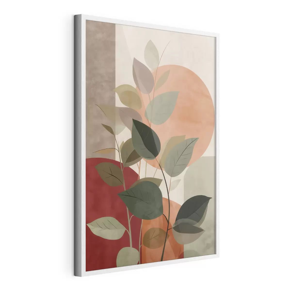 Poster Hojas de plantas abstractas f48559