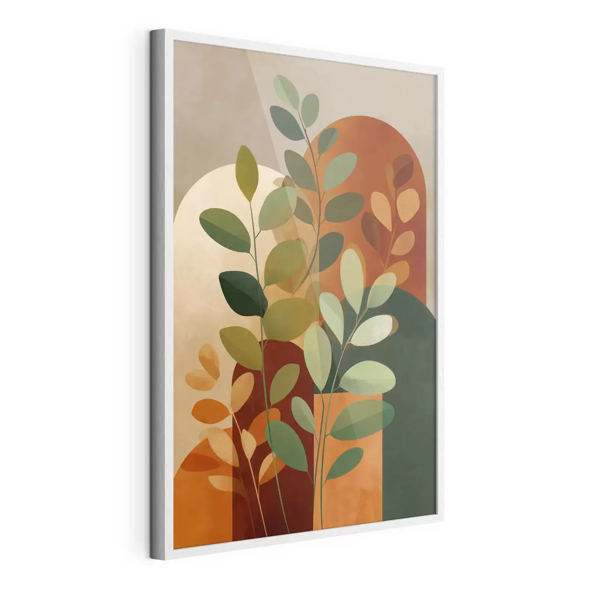 Poster Hojas de plantas abstractas f48560