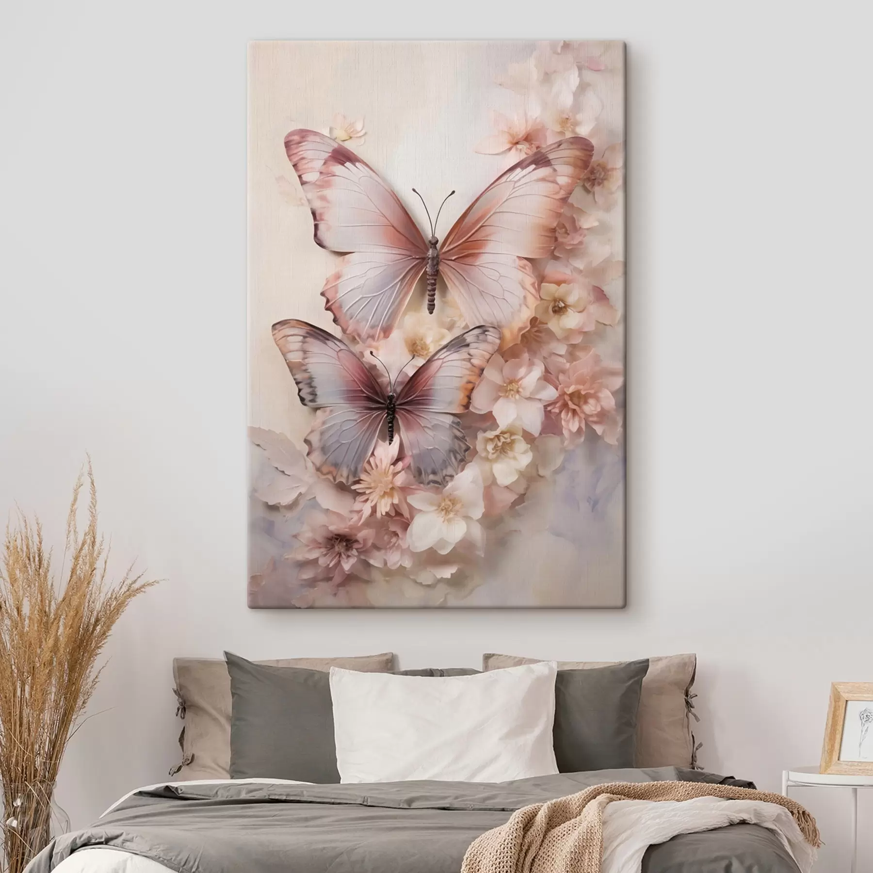 murales de pared Flores y mariposas s48565