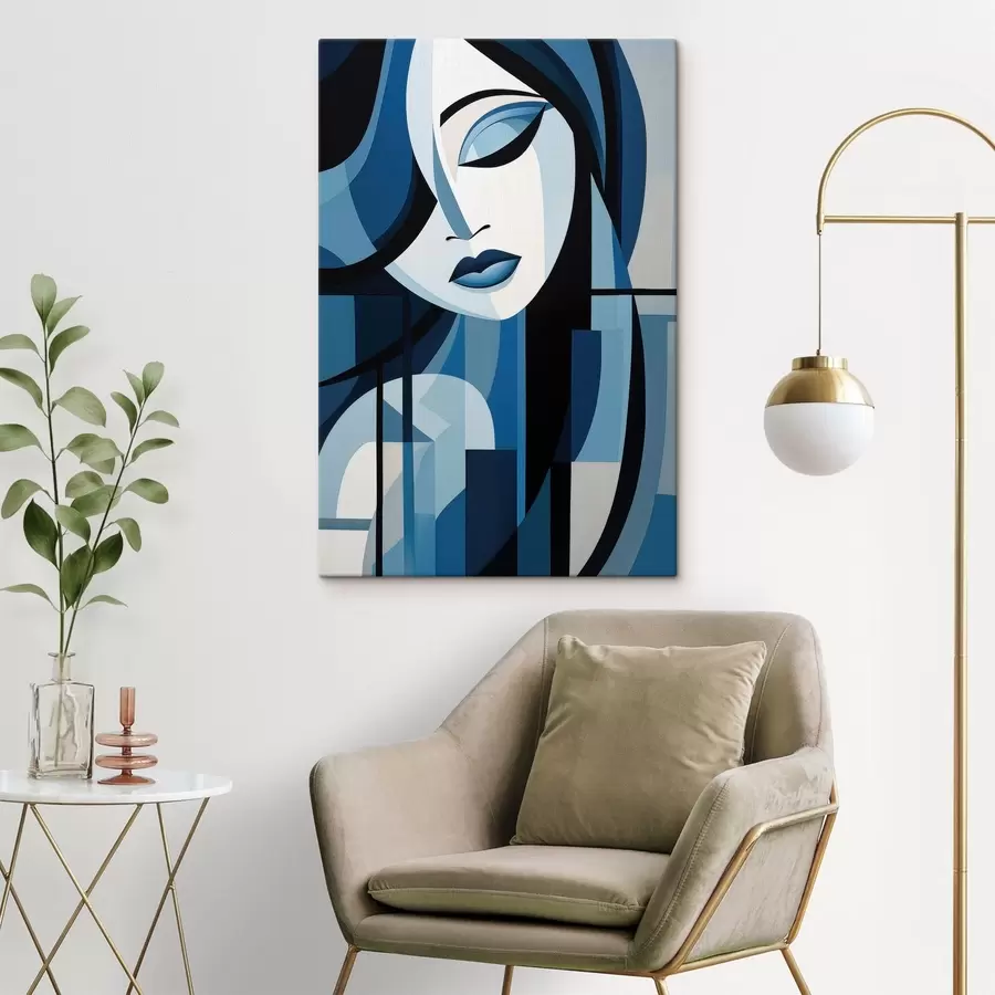 murales de pared Cara abstracta s48661