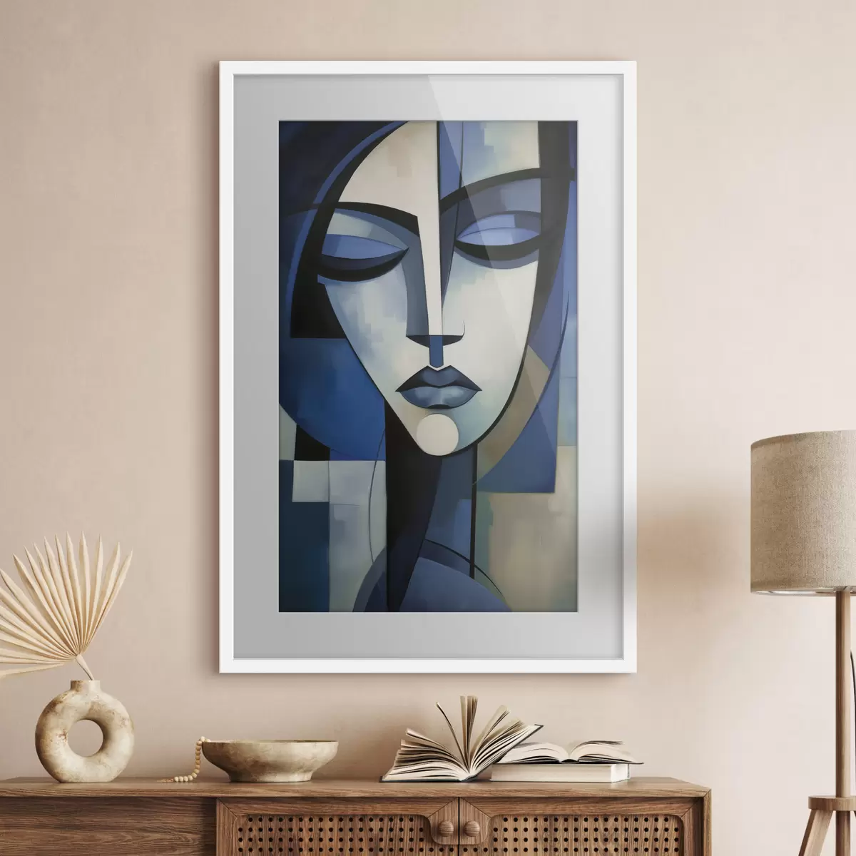 Poster Sueño en azul profundo f48660