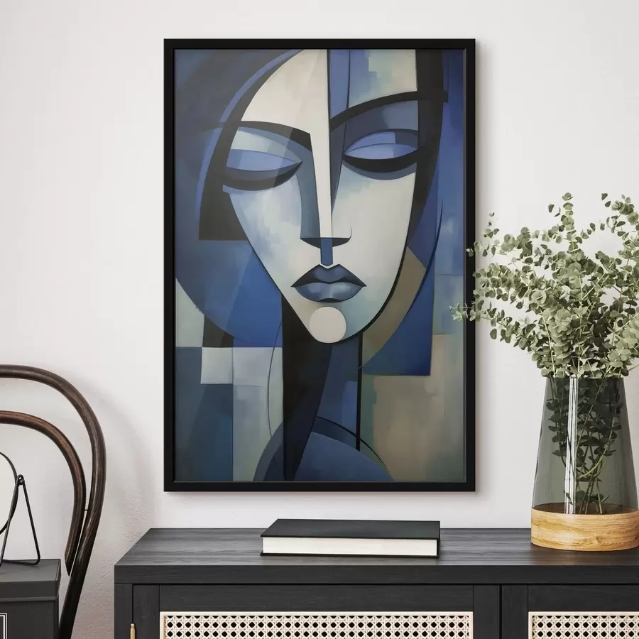 murales de pared Sueño en azul profundo f48660