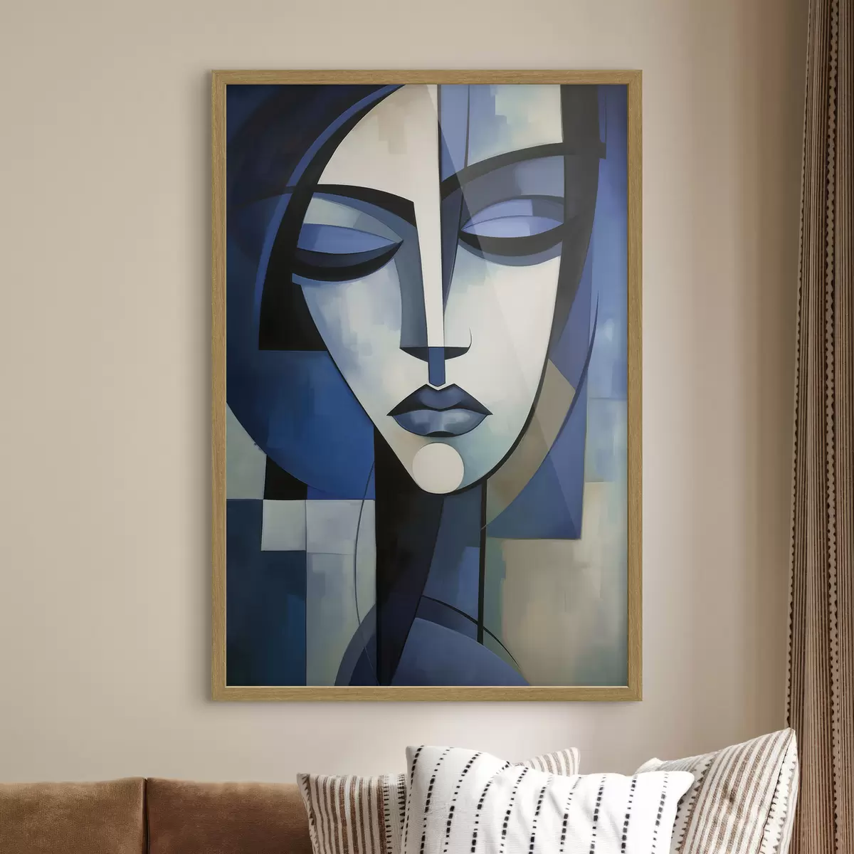 Poster Sueño en azul profundo f48660