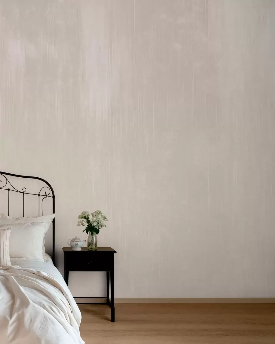 murales de pared Fondo beige claro con una sutil textura vertical w05121