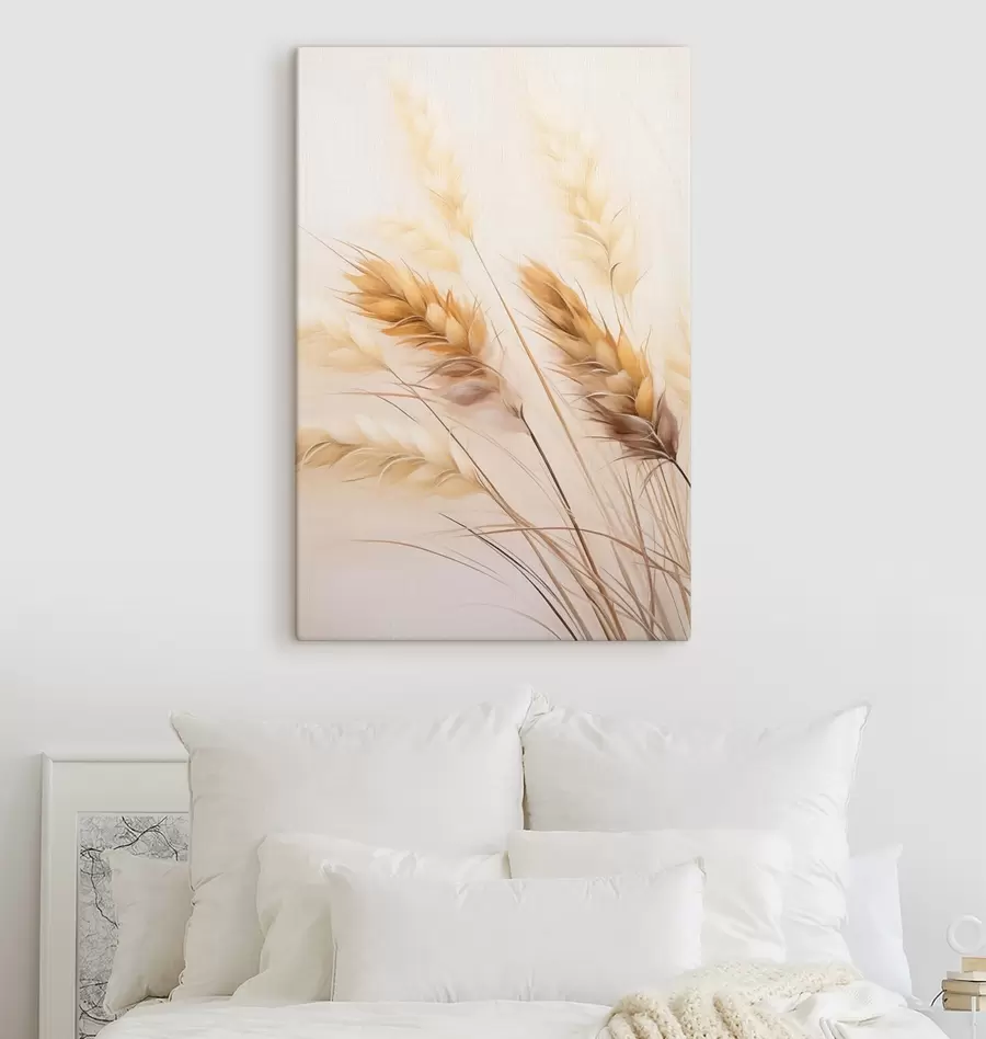 murales de pared Hierbas secas, al estilo escandinavo s48640