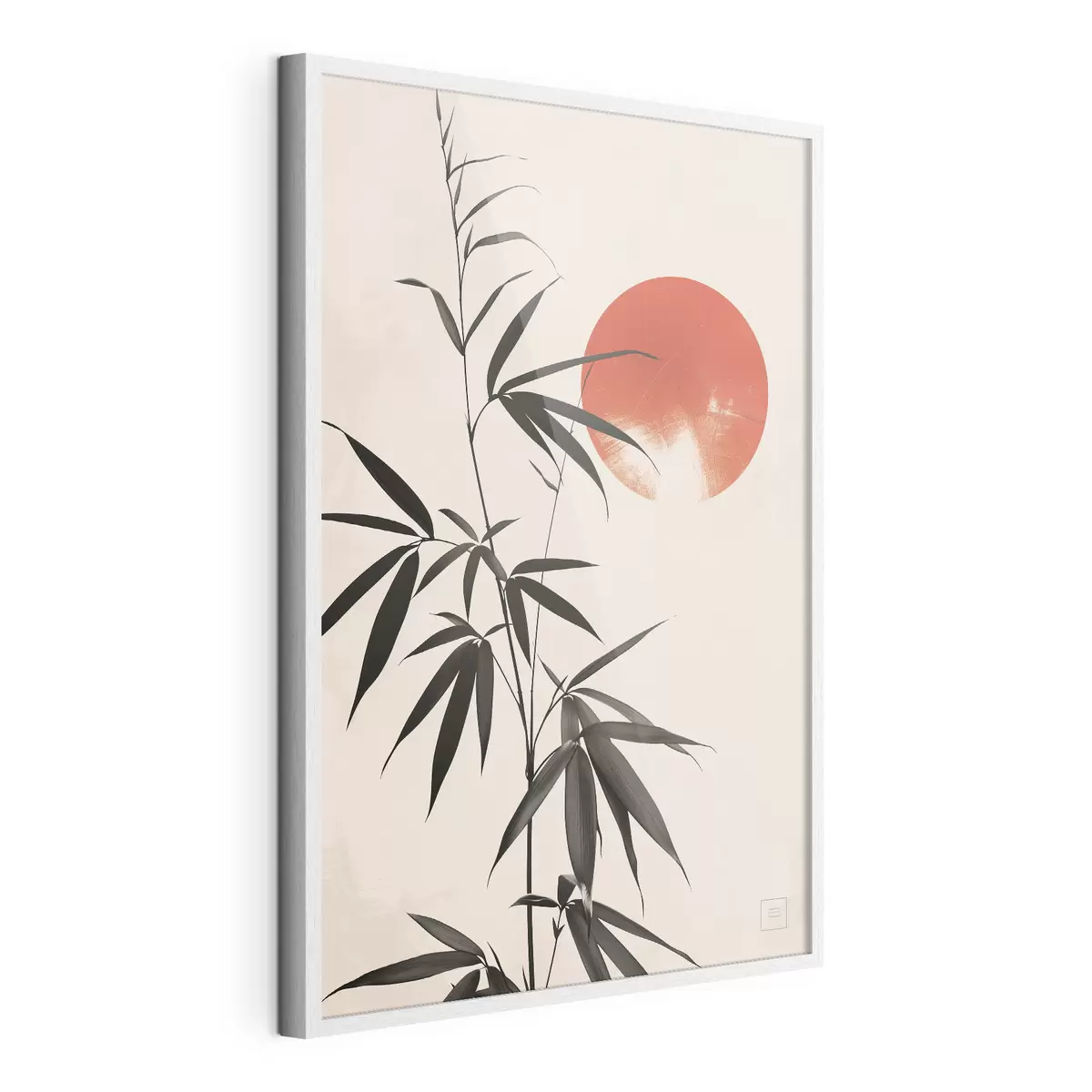 Poster Paisaje japonés bajo el sol f48630