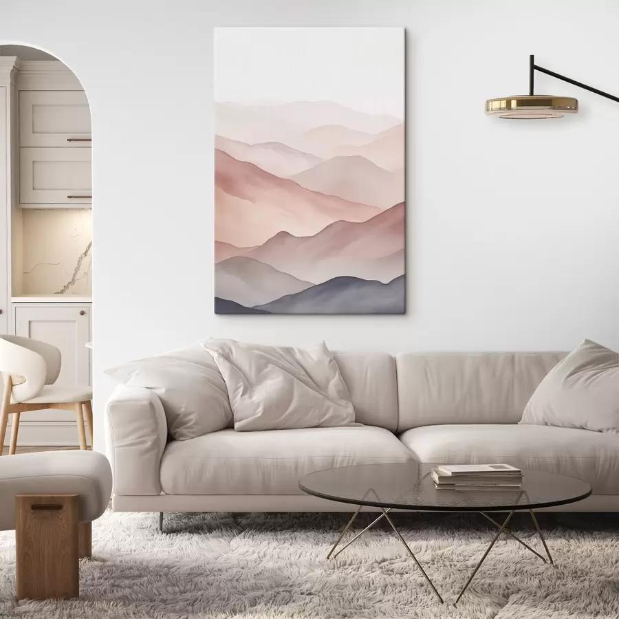 murales de pared paisaje de montaña s48681