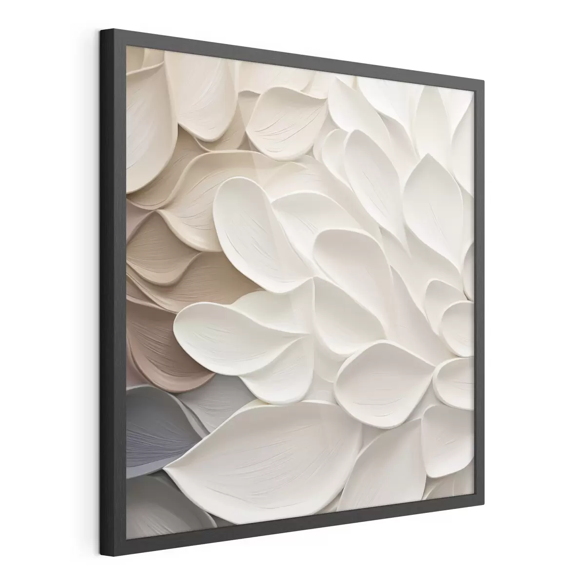 Poster Pétalos abstractos: imitación de una pintura f48676