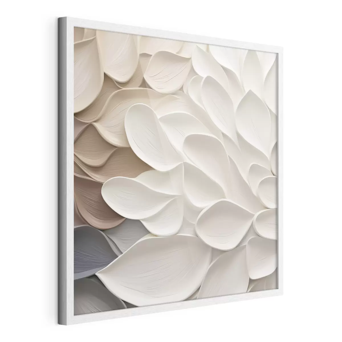 Poster Pétalos abstractos: imitación de una pintura f48676