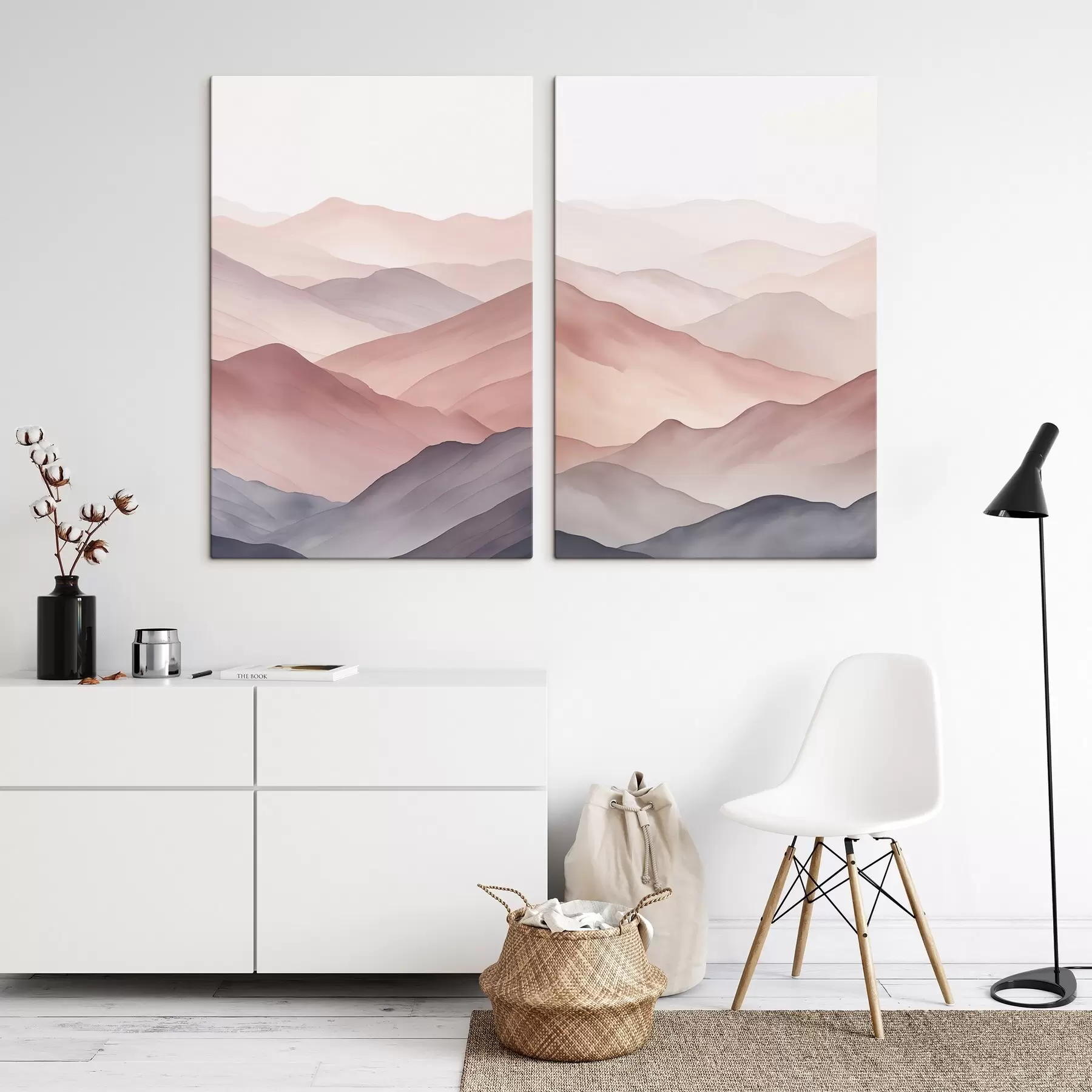 murales de pared paisaje de montaña m30298