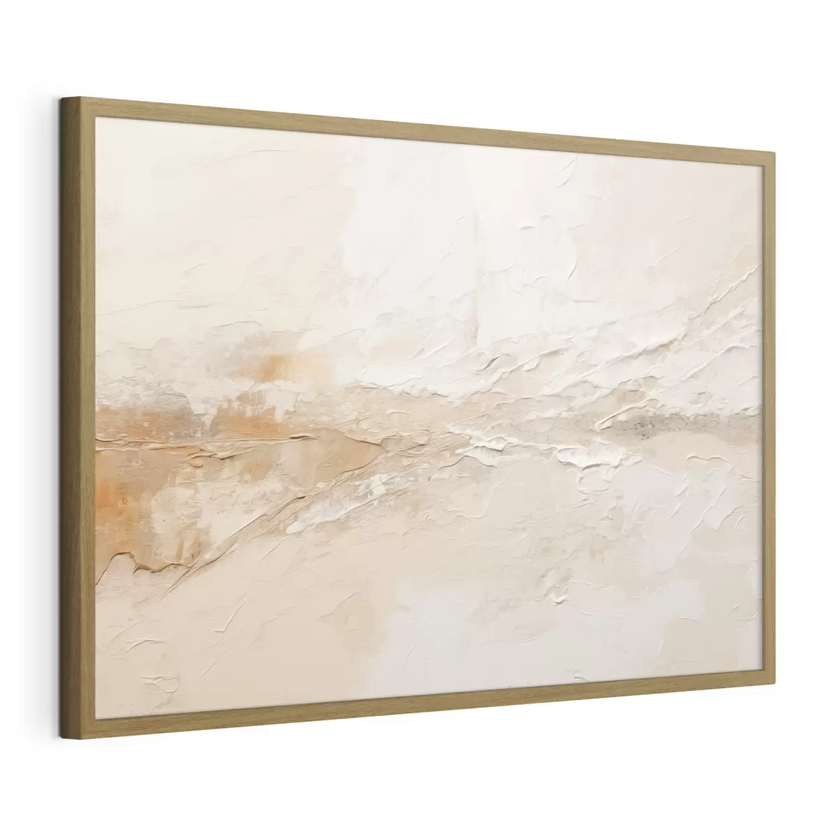 Poster Textura abstracta con trazos en tonos beige cálidos f48625