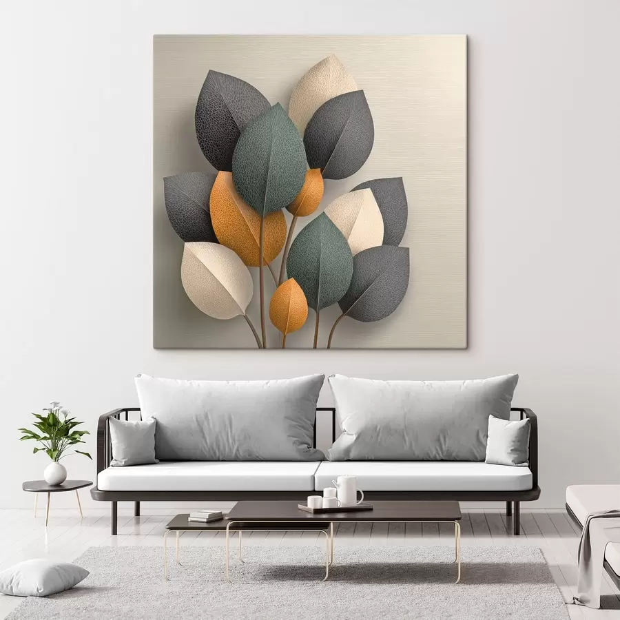 murales de pared Hojas s48693